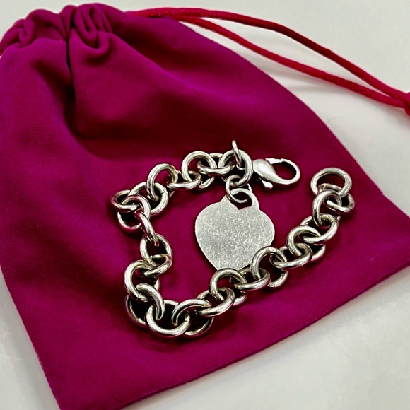 Jewelry - 925 Sterling Silver Solid Link Bracelet
